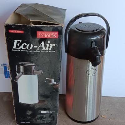 2.2 Liter Stainless Eco-air drink dispenser