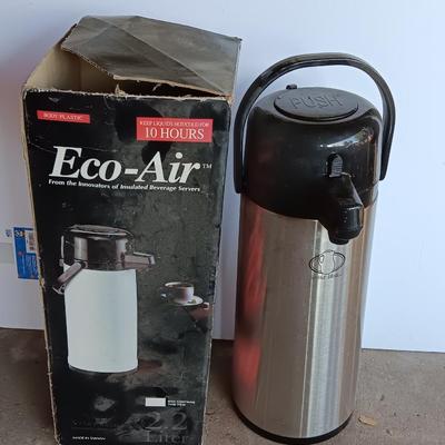 2.2 Liter Stainless Eco-air drink dispenser