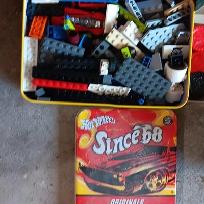 Kid's toys, metal Chinese checkers - Tinker toys - Lego's and more