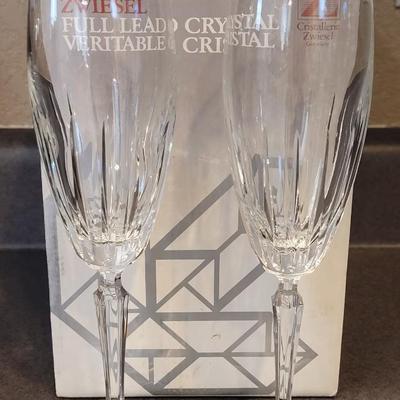 Crystal Wine Glasses and Champagne Flutes