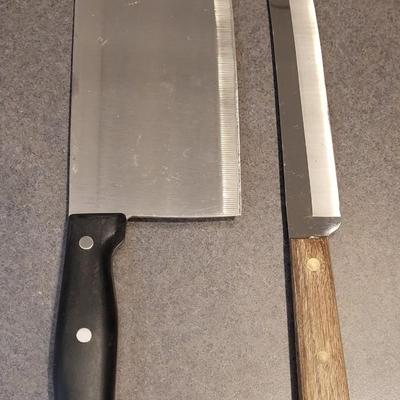 Butcher Knife and Case Kitchen Knife