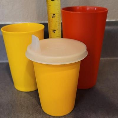 Vintage Tupperware Cups
