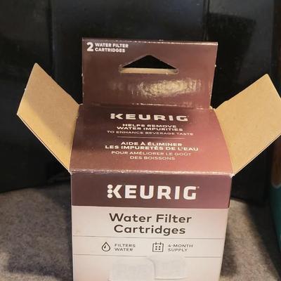 Keurig Coffee Maker, Filter, and Coffee