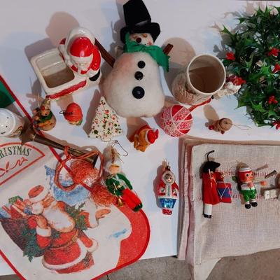 Vintage Christmas Decorations ornaments and more