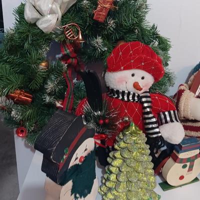 Snowman collection Christmas cheer! With color changing Snowman