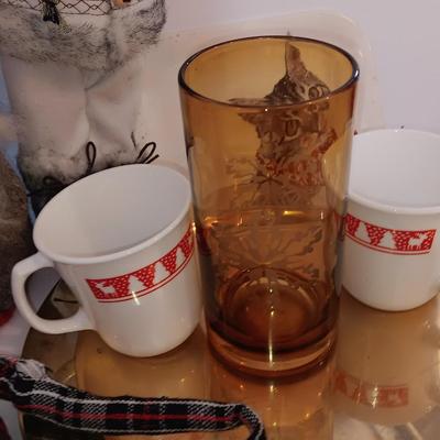 Gnome Christmas. Christmas dishware, candles and more