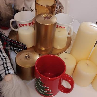 Gnome Christmas. Christmas dishware, candles and more