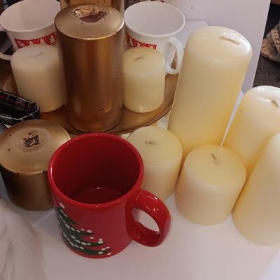 Gnome Christmas. Christmas dishware, candles and more