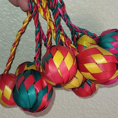 Vintage Mexican Woven Decorations