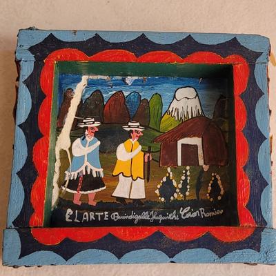 Vintage Small Handmade Mexican Art