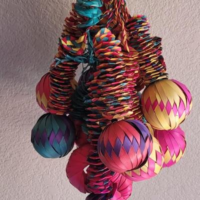 Vintage Mexican Woven Decorations