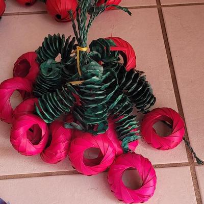 Vintage Mexican Woven Decorations