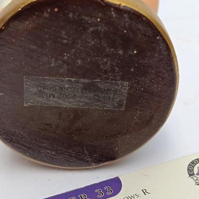 Colorado Rockies Bobble head with CR Pin and Larry Walker #33 collectible card