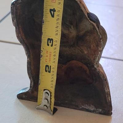 Antique Cast Iron Dog Doorstop