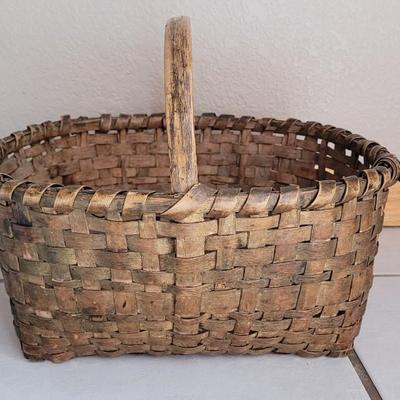 Antique East Coast Splint Basket