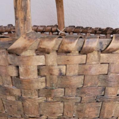 Antique East Coast Splint Basket