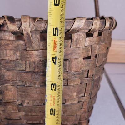 Antique East Coast Splint Basket