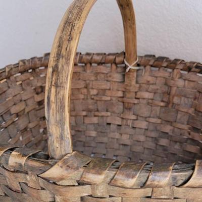 Antique East Coast Splint Basket