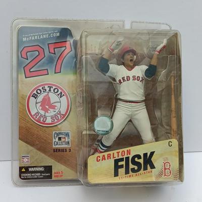 McFarlane MLB Cooperstown Collection Series 3 Carlton Fisk Action Figure