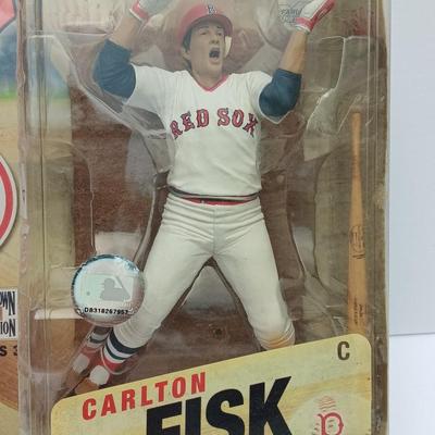 McFarlane MLB Cooperstown Collection Series 3 Carlton Fisk Action Figure