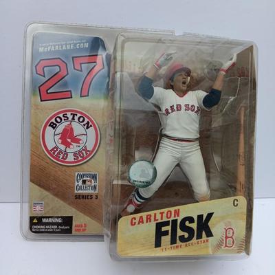 McFarlane MLB Cooperstown Collection Series 3 Carlton Fisk Action Figure