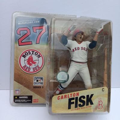 McFarlane MLB Cooperstown Collection Series 3 Carlton Fisk Action Figure