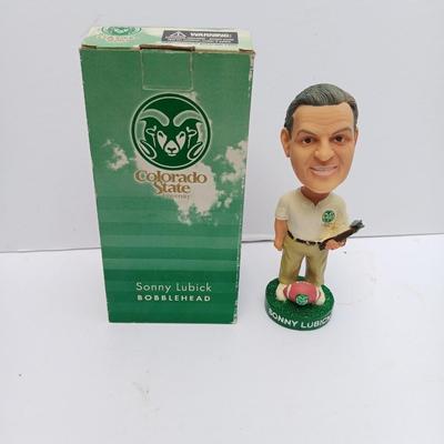 Colorado State University Sonny Lubick bobble head