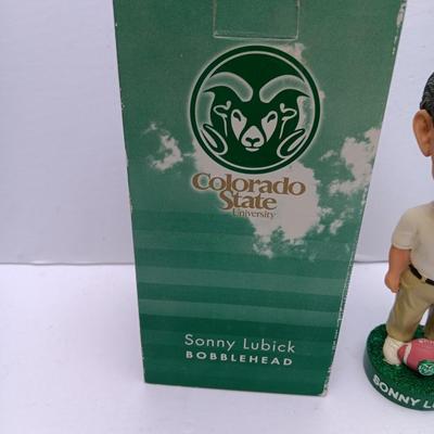 Colorado State University Sonny Lubick bobble head