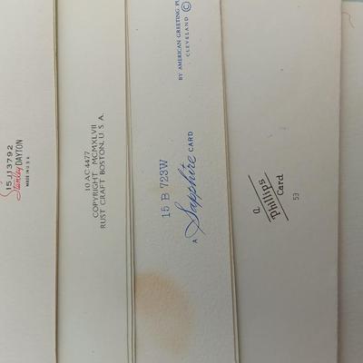 Vintage Congratulations baby boy cards