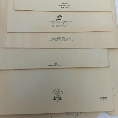 Vintage Congratulations baby boy cards