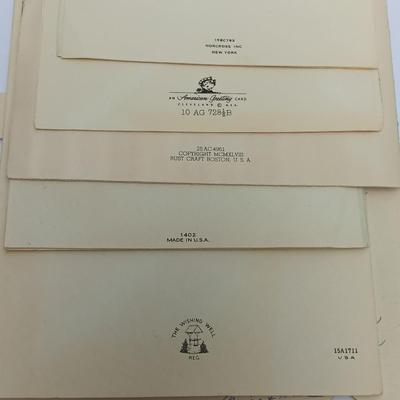 Vintage Congratulations baby boy cards