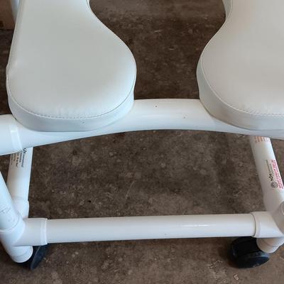 Narrow 15 inch PVC design is great for smaller adults or larger pediatric users at home or in a hospital