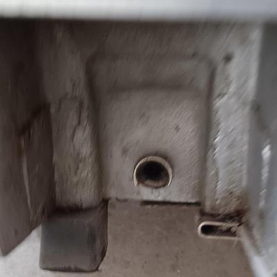 Industrial metal electric meat or cheese slicer