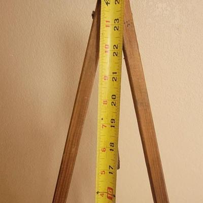 Vintage Adjustable Wood Easel