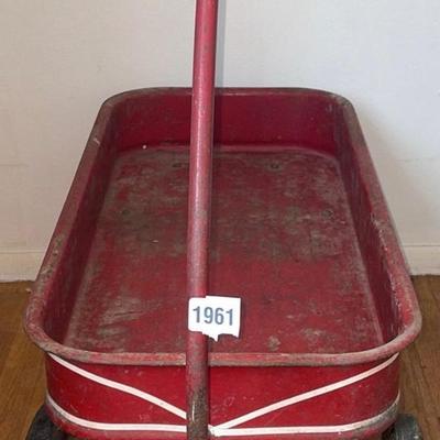 Vintage Red Wagon