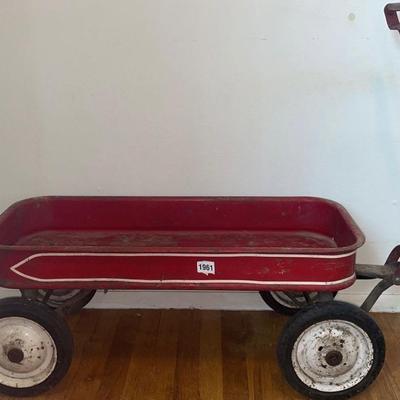 Vintage Red Wagon