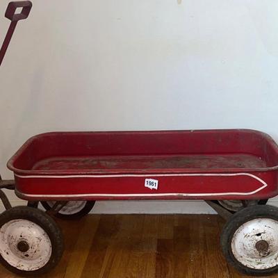 Vintage Red Wagon
