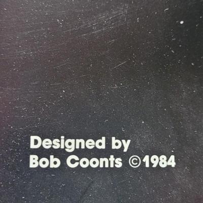 Vintage 1984 Bob Coonts 'Exploration' Exhibition Poster