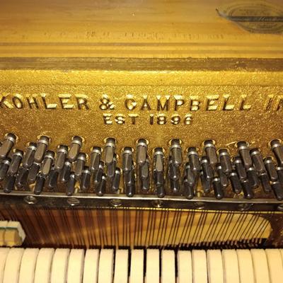 Kohler & Campbell Piano with bench