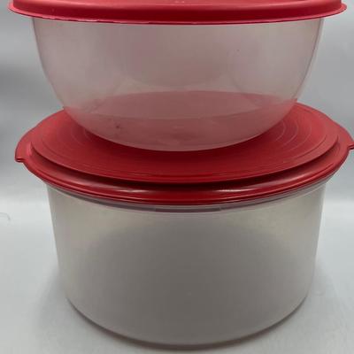 Tupperware containers