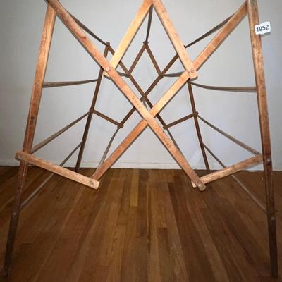 Wooden rack
