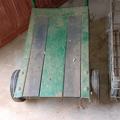 Harper Trucks Inc. Hand truck / cart with metal milk box