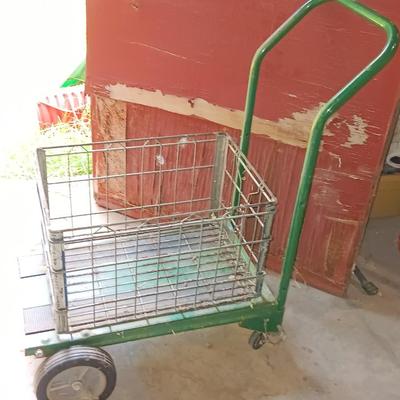 Harper Trucks Inc. Hand truck / cart with metal milk box
