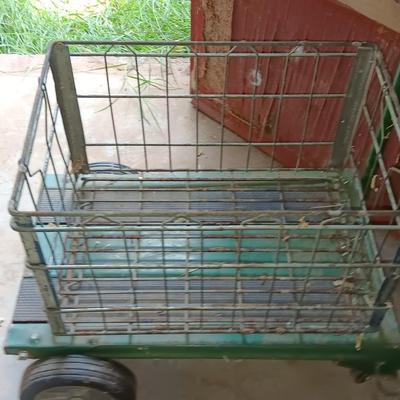 Harper Trucks Inc. Hand truck / cart with metal milk box
