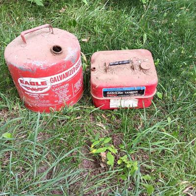 metal gas cans