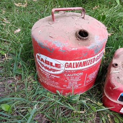 metal gas cans