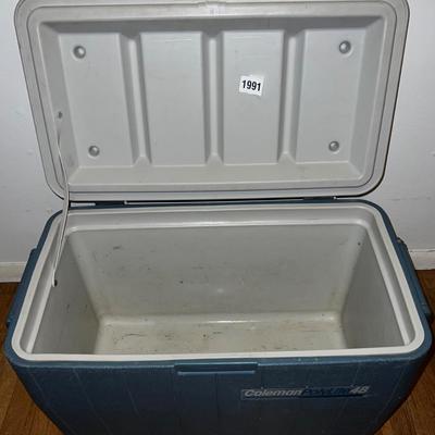 Coleman polylite cooler