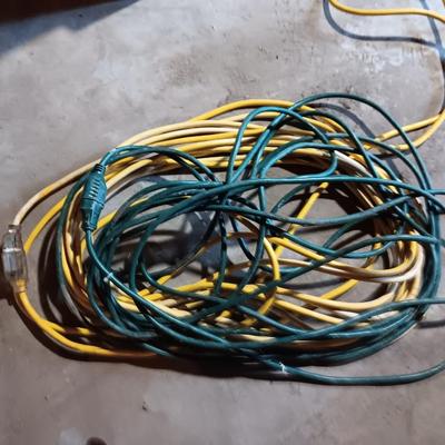 Two extension cords