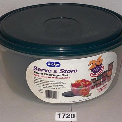 Serve and Store Containers