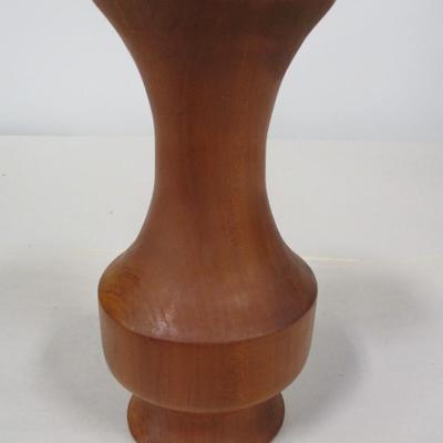 Handmade Turned Wood Vase